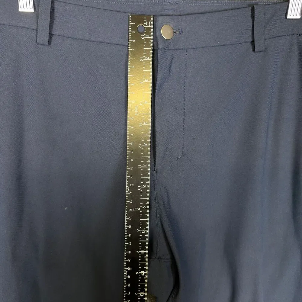 Lululemon Commission Classic Pants Men's 36x32 Blue Performance Stretch Golf